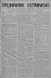 Orędownik Ostrowski: pismo na powiat ostrowski i miasto Ostrów, Odolanów, Mikstat, Sulmierzyce, Raszków i Skalmierzyce 1937.06.15 R.86 Nr48
