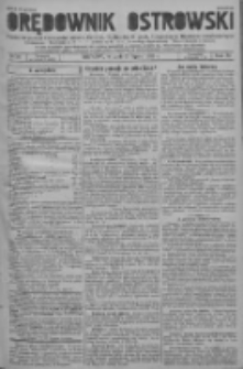 Orędownik Ostrowski: pismo na powiat ostrowski i miasto Ostrów, Odolanów, Mikstat, Sulmierzyce, Raszków i Skalmierzyce 1937.07.20 R.86 Nr58