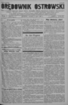 Orędownik Ostrowski: pismo na powiat ostrowski i miasto Ostrów, Odolanów, Mikstat, Sulmierzyce, Raszków i Skalmierzyce 1937.07.27 R.86 Nr60