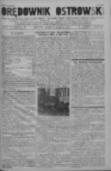 Orędownik Ostrowski: pismo na powiat ostrowski i miasto Ostrów, Odolanów, Mikstat, Sulmierzyce, Raszków i Skalmierzyce 1937.08.10 R.86 Nr64
