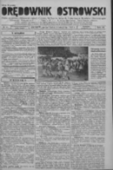 Orędownik Ostrowski: pismo na powiat ostrowski i miasto Ostrów, Odolanów, Mikstat, Sulmierzyce, Raszków i Skalmierzyce 1937.09.06 R.86 Nr73