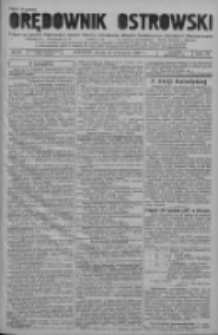 Orędownik Ostrowski: pismo na powiat ostrowski i miasto Ostrów, Odolanów, Mikstat, Sulmierzyce, Raszków i Skalmierzyce 1937.09.22 R.86 Nr80