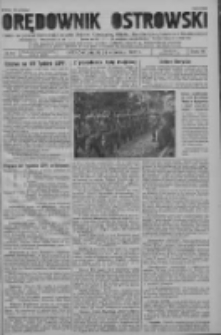 Orędownik Ostrowski: pismo na powiat ostrowski i miasto Ostrów, Odolanów, Mikstat, Sulmierzyce, Raszków i Skalmierzyce 1937.09.24 R.86 Nr81