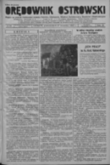 Orędownik Ostrowski: pismo na powiat ostrowski i miasto Ostrów, Odolanów, Mikstat, Sulmierzyce, Raszków i Skalmierzyce 1937.09.27 R.86 Nr82