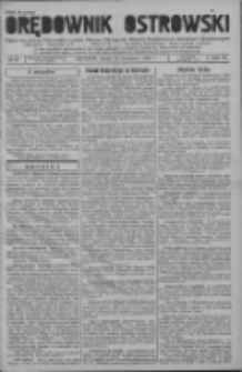 Orędownik Ostrowski: pismo na powiat ostrowski i miasto Ostrów, Odolanów, Mikstat, Sulmierzyce, Raszków i Skalmierzyce 1937.09.29 R.86 Nr83
