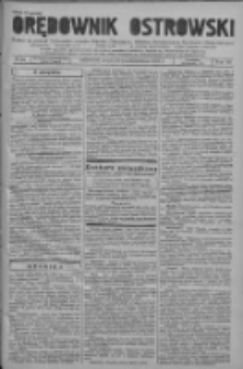 Orędownik Ostrowski: pismo na powiat ostrowski i miasto Ostrów, Odolanów, Mikstat, Sulmierzyce, Raszków i Skalmierzyce 1937.10.20 R.86 Nr92