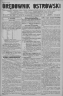 Orędownik Ostrowski: pismo na powiat ostrowski i miasto Ostrów, Odolanów, Mikstat, Sulmierzyce, Raszków i Skalmierzyce 1937.11.08 R.86 Nr100