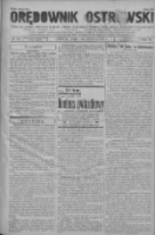 Orędownik Ostrowski: pismo na powiat ostrowski i miasto Ostrów, Odolanów, Mikstat, Sulmierzyce, Raszków i Skalmierzyce 1937.11.19 R.86 Nr105