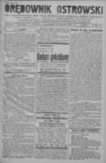 Orędownik Ostrowski: pismo na powiat ostrowski i miasto Ostrów, Odolanów, Mikstat, Sulmierzyce, Raszków i Skalmierzyce 1937.11.22 R.86 Nr106