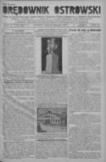 Orędownik Ostrowski: pismo na powiat ostrowski i miasto Ostrów, Odolanów, Mikstat, Sulmierzyce, Raszków i Skalmierzyce 1937.11.24 R.86 Nr107