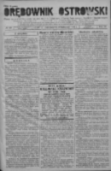 Orędownik Ostrowski: pismo na powiat ostrowski i miasto Ostrów, Odolanów, Mikstat, Sulmierzyce, Raszków i Skalmierzyce 1937.11.29 R.86 Nr109