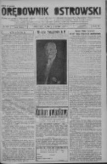 Orędownik Ostrowski: pismo na powiat ostrowski i miasto Ostrów, Odolanów, Mikstat, Sulmierzyce, Raszków i Skalmierzyce 1937.12.01 R.86 Nr110