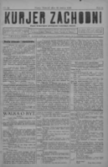 Kurjer Zachodni: pismo bezpartyjne poświęcone wszystkim stanom 1930.03.22 R.6 Nr24