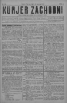 Kurjer Zachodni: pismo bezpartyjne poświęcone wszystkim stanom 1930.03.29 R.6 Nr26
