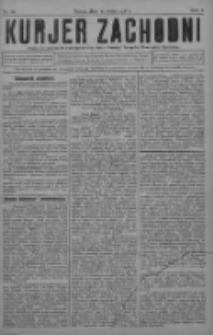 Kurjer Zachodni: pismo na powiat nowotomyski oraz miast Nowego Tomyśla, Zbąszynia i Lwówka 1930.05.14 R.6 Nr39