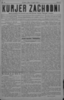 Kurjer Zachodni: pismo na powiat nowotomyski oraz miast Nowego Tomyśla, Zbąszynia i Lwówka 1930.05.17 R.6 Nr40