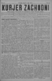 Kurjer Zachodni: pismo na powiat nowotomyski oraz miast Nowego Tomyśla, Zbąszynia i Lwówka 1930.05.31 R.6 Nr44