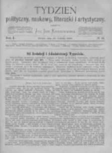 Tydzień Polityczny, Naukowy, Literacki i Artystyczny. 1870 R.1 nr51