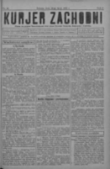 Kurjer Zachodni: pismo na powiat nowotomyski oraz miast Nowego Tomyśla, Zbąszynia i Lwówka 1930.07.26 R.6 Nr60