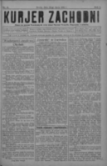 Kurjer Zachodni: pismo na powiat nowotomyski oraz miast Nowego Tomyśla, Zbąszynia i Lwówka 1930.07.30 R.6 Nr61