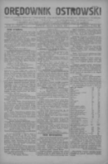 Orędownik Ostrowski: pismo na miasto i powiaty Ostrowski i Odolanowski oraz miast Ostrowa, Odolanowa, Sulmierzyc i Raszkowa 1931.03.03 R.80 Nr18