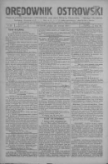 Orędownik Ostrowski: pismo na miasto i powiaty Ostrowski i Odolanowski oraz miast Ostrowa, Odolanowa, Sulmierzyc i Raszkowa 1931.03.20 R.80 Nr23