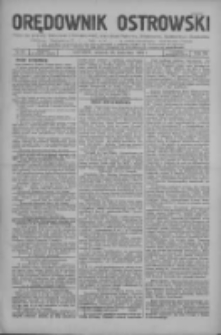 Orędownik Ostrowski: pismo na miasto i powiaty Ostrowski i Odolanowski oraz miast Ostrowa, Odolanowa, Sulmierzyc i Raszkowa 1931.04.28 R.80 Nr34