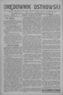 Orędownik Ostrowski: pismo na miasto i powiaty Ostrowski i Odolanowski oraz miast Ostrowa, Odolanowa, Sulmierzyc i Raszkowa 1931.05.19 R.80 Nr40