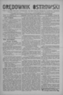 Orędownik Ostrowski: pismo na miasto i powiaty Ostrowski i Odolanowski oraz miast Ostrowa, Odolanowa, Sulmierzyc i Raszkowa 1931.05.22 R.80 Nr41