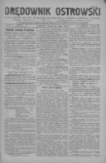 Orędownik Ostrowski: pismo na miasto i powiaty Ostrowski i Odolanowski oraz miast Ostrowa, Odolanowa, Sulmierzyc i Raszkowa 1931.07.28 R.80 Nr60