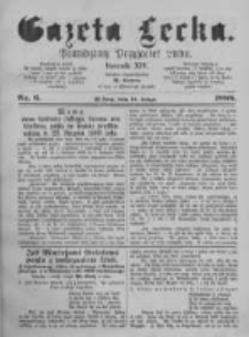 Gazeta Lecka. 1888 nr6