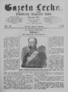 Gazeta Lecka. 1888 nr17