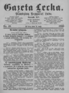 Gazeta Lecka. 1888 nr19