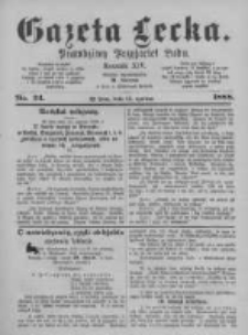 Gazeta Lecka. 1888 nr24