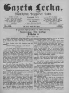Gazeta Lecka. 1888 nr29