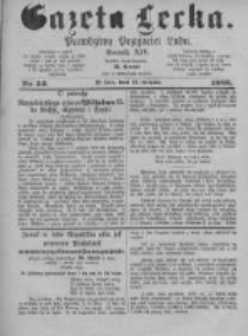 Gazeta Lecka. 1888 nr33
