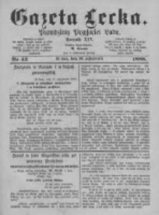 Gazeta Lecka. 1888 nr42