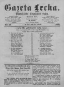 Gazeta Lecka. 1888 nr52