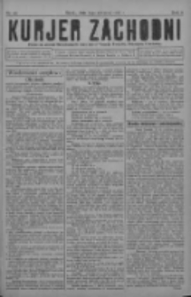 Kurjer Zachodni: pismo na powiat nowotomyski oraz miast Nowego Tomyśla, Zbąszynia i Lwówka 1930.08.06 R.6 Nr63