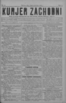 Kurjer Zachodni: pismo na powiat nowotomyski oraz miast Nowego Tomyśla, Zbąszynia i Lwówka 1930.09.20 R.6 Nr76