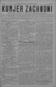 Kurjer Zachodni: pismo na powiat nowotomyski oraz miast Nowego Tomyśla, Zbąszynia i Lwówka 1930.10.11 R.6 Nr82