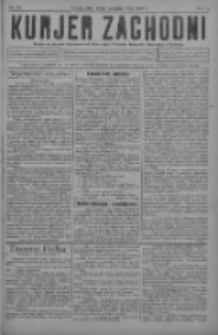 Kurjer Zachodni: pismo na powiat nowotomyski oraz miast Nowego Tomyśla, Zbąszynia i Lwówka 1930.10.15 R.6 Nr83