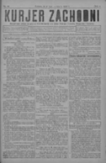 Kurjer Zachodni: pismo na powiat nowotomyski oraz miast Nowego Tomyśla, Zbąszynia i Lwówka 1930.11.01 R.6 Nr88