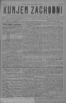 Kurjer Zachodni: pismo na powiat nowotomyski oraz miast Nowego Tomyśla, Zbąszynia i Lwówka 1930.12.03 R.6 Nr97