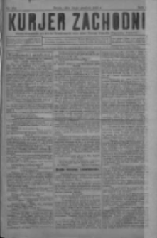 Kurjer Zachodni: pismo na powiat nowotomyski oraz miast Nowego Tomyśla, Zbąszynia i Lwówka 1930.12.24 R.6 Nr103