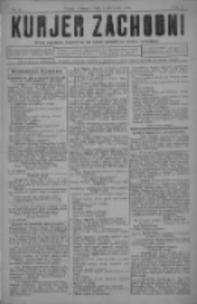 Kurjer Zachodni: pismo narodowe, bezpartyjne dla rodzin polskich na kresach zachodnich 1929.01.05 R.5 Nr2