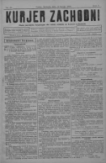 Kurjer Zachodni: pismo narodowe, bezpartyjne dla rodzin polskich na kresach zachodnich 1929.02.13 R.5 Nr13