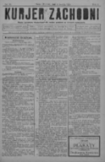 Kurjer Zachodni: pismo narodowe, bezpartyjne dla rodzin polskich na kresach zachodnich 1929.03.06 R.5 Nr19
