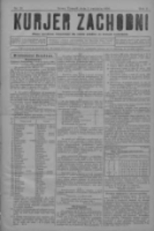 Kurjer Zachodni: pismo narodowe, bezpartyjne dla rodzin polskich na kresach zachodnich 1929.04.03 R.5 Nr27
