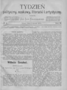 Tydzień Polityczny, Naukowy, Literacki i Artystyczny. 1871 R.2 nr2
